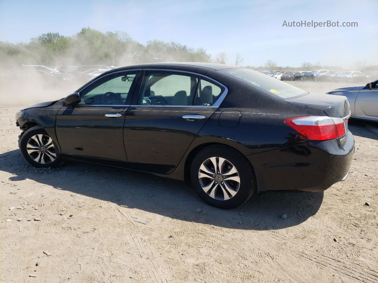 2015 Honda Accord Lx Black vin: 1HGCR2F38FA233872