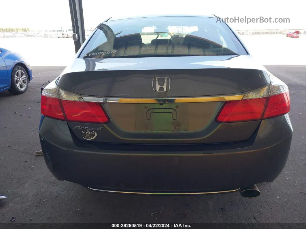 2015 Honda Accord Lx Gray vin: 1HGCR2F38FA258383