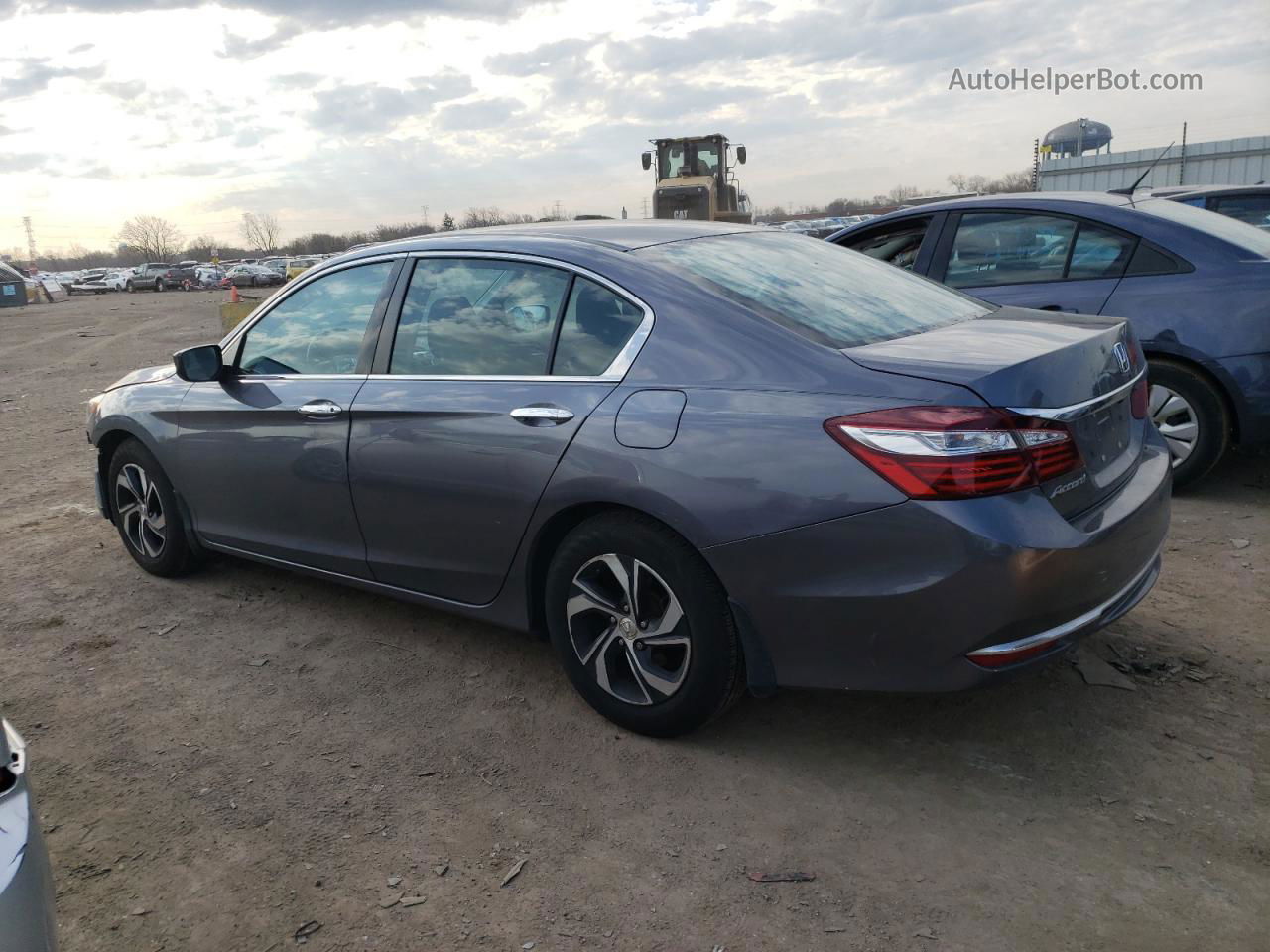 2016 Honda Accord Lx Gray vin: 1HGCR2F38GA041210