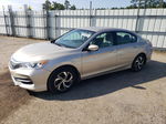 2016 Honda Accord Lx Tan vin: 1HGCR2F38GA090195