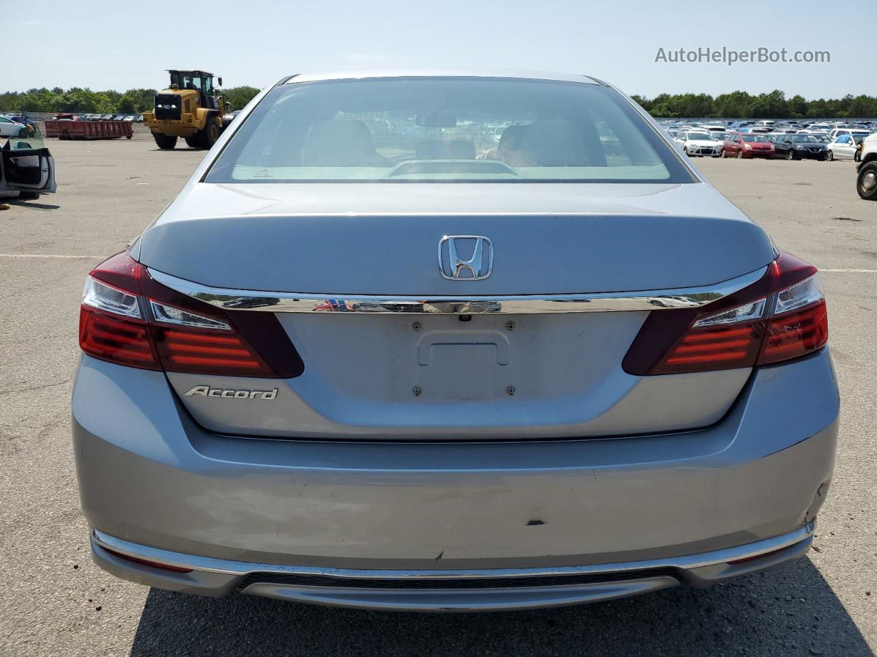 2016 Honda Accord Lx Серебряный vin: 1HGCR2F38GA247708