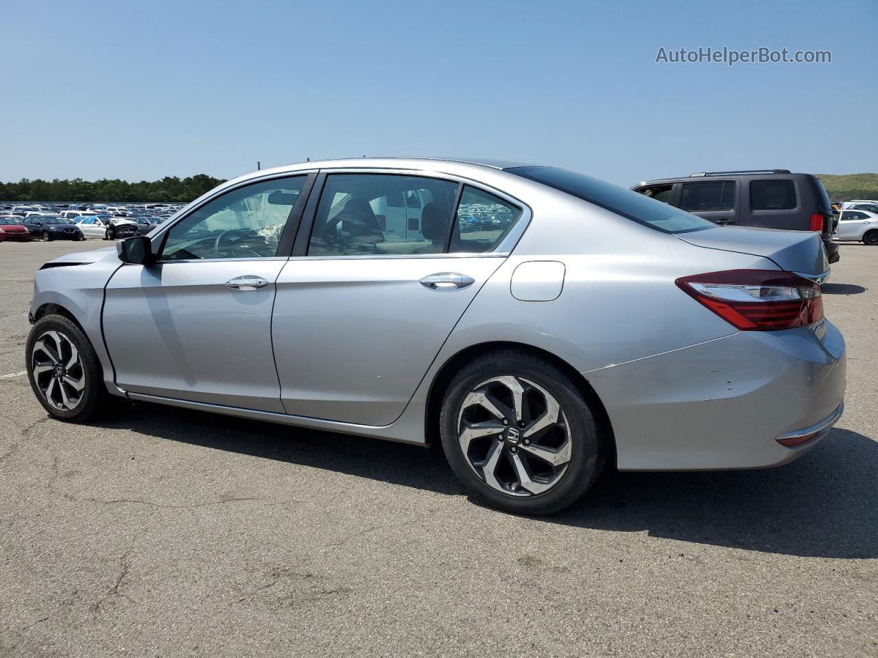 2016 Honda Accord Lx Silver vin: 1HGCR2F38GA247708