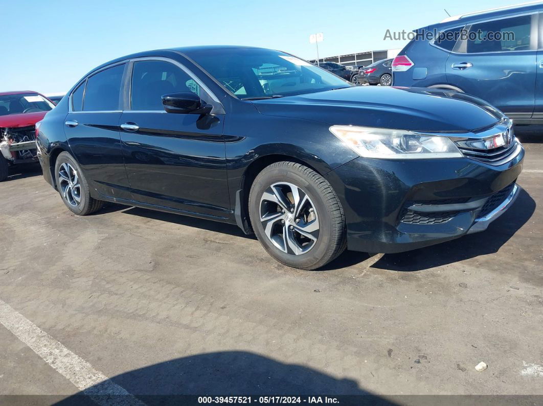 2017 Honda Accord Lx Черный vin: 1HGCR2F38HA045744