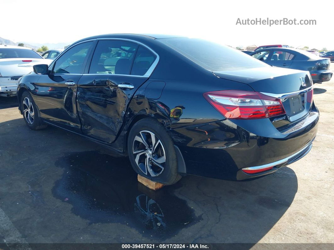 2017 Honda Accord Lx Черный vin: 1HGCR2F38HA045744