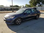 2017 Honda Accord Lx Blue vin: 1HGCR2F38HA117767