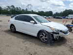 2017 Honda Accord Lx White vin: 1HGCR2F38HA180884