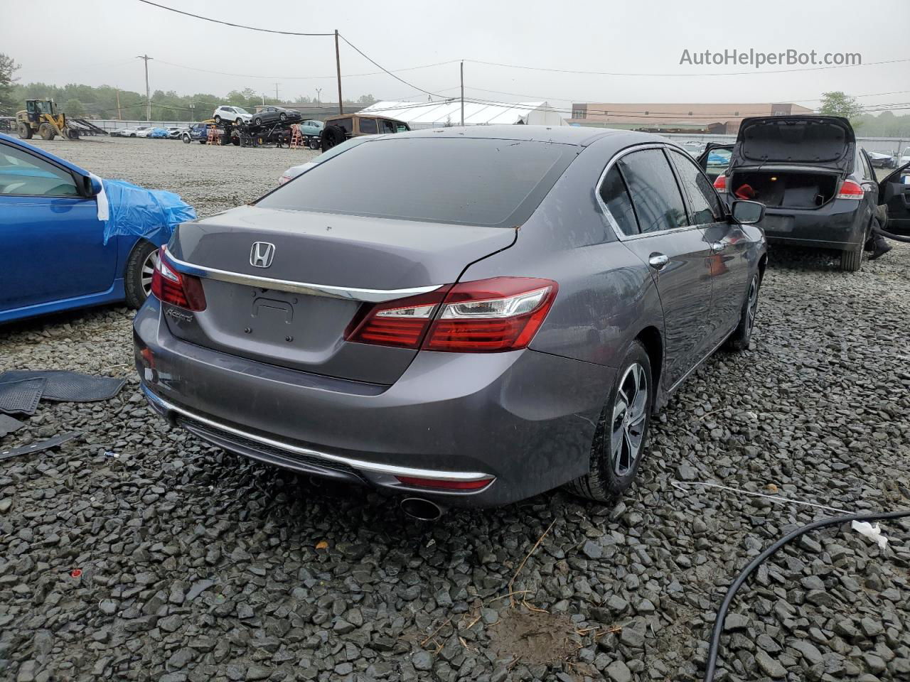 2017 Honda Accord Lx Charcoal vin: 1HGCR2F38HA207534