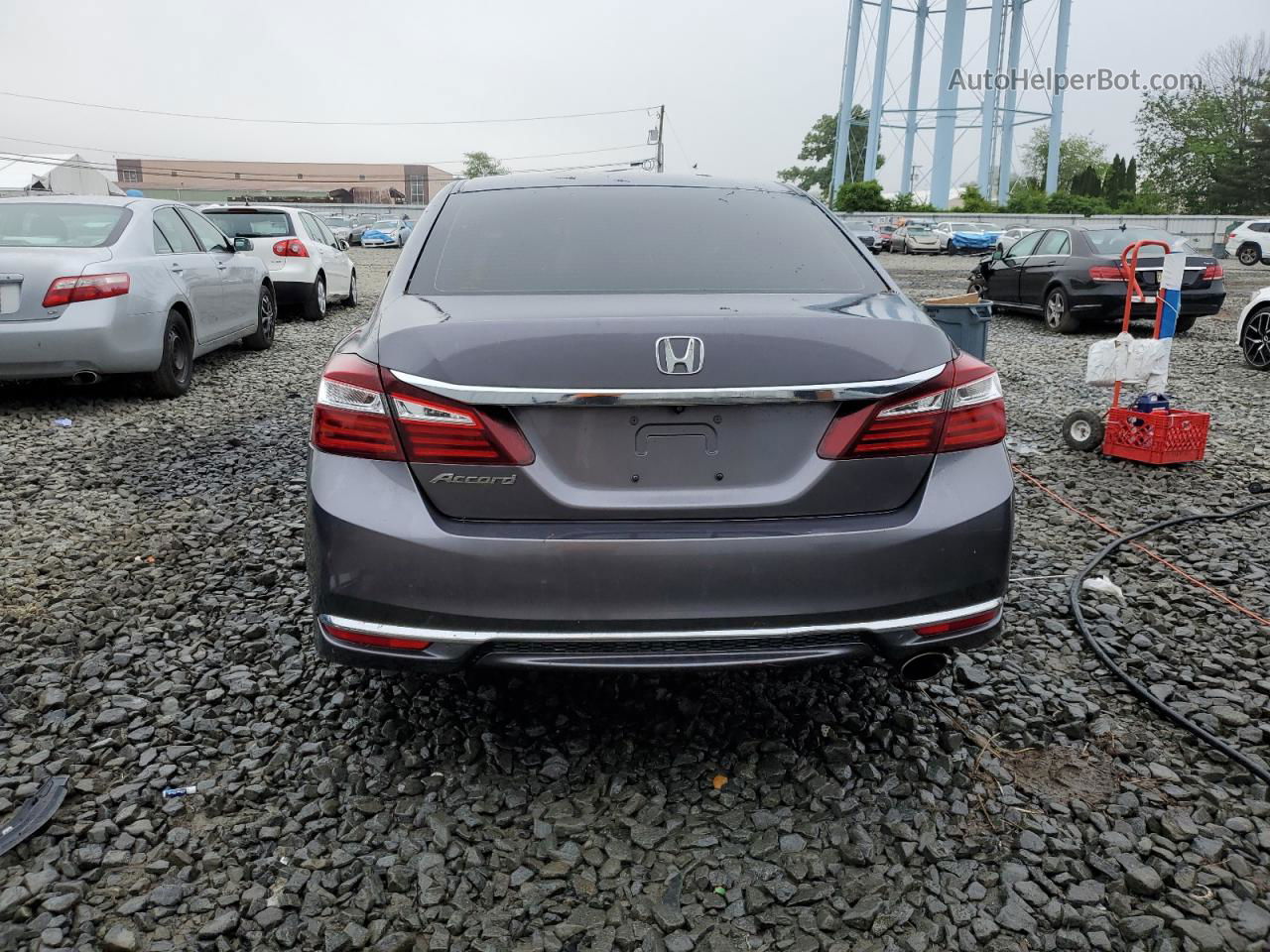 2017 Honda Accord Lx Charcoal vin: 1HGCR2F38HA207534