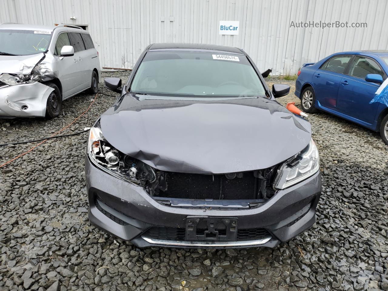 2017 Honda Accord Lx Charcoal vin: 1HGCR2F38HA207534