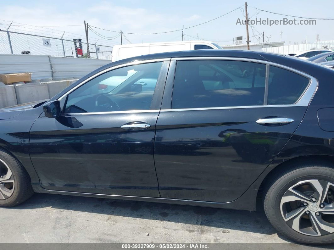 2017 Honda Accord Lx Black vin: 1HGCR2F38HA224172