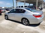 2014 Honda Accord Lx Silver vin: 1HGCR2F39EA019469