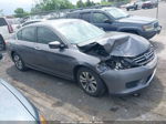 2014 Honda Accord Lx Silver vin: 1HGCR2F39EA031413