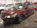 2014 Honda Accord Lx Maroon vin: 1HGCR2F39EA060569