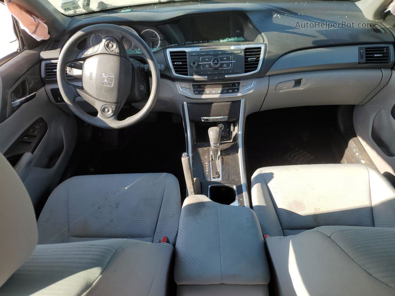 2014 Honda Accord Lx Серый vin: 1HGCR2F39EA072981