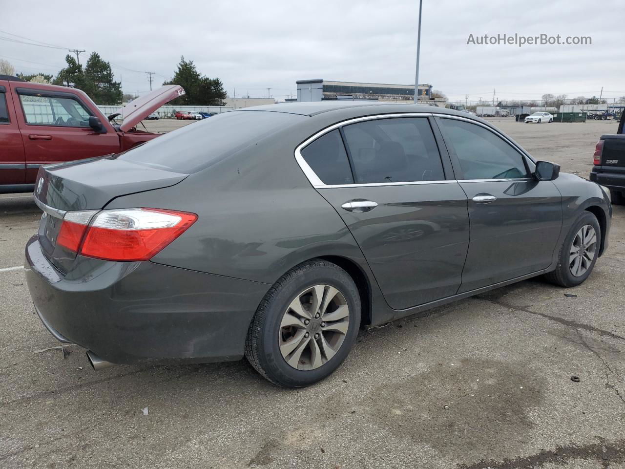 2014 Honda Accord Lx Charcoal vin: 1HGCR2F39EA121452