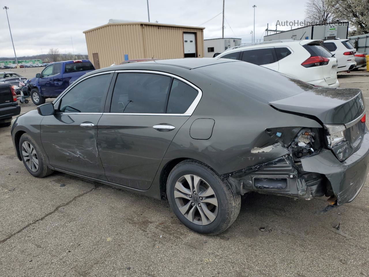 2014 Honda Accord Lx Угольный vin: 1HGCR2F39EA121452