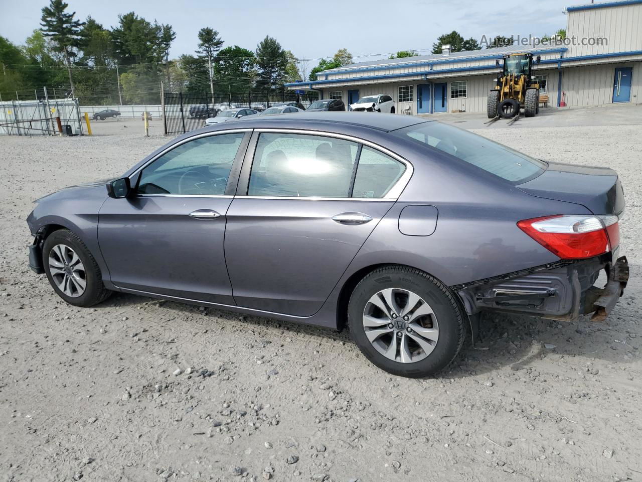 2014 Honda Accord Lx Gray vin: 1HGCR2F39EA129440