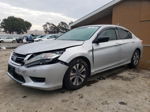 2014 Honda Accord Lx Silver vin: 1HGCR2F39EA158002