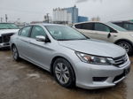 2014 Honda Accord Lx Silver vin: 1HGCR2F39EA160896