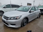 2014 Honda Accord Lx Silver vin: 1HGCR2F39EA160896