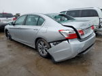 2014 Honda Accord Lx Silver vin: 1HGCR2F39EA160896