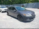 2014 Honda Accord Lx Gray vin: 1HGCR2F39EA171056