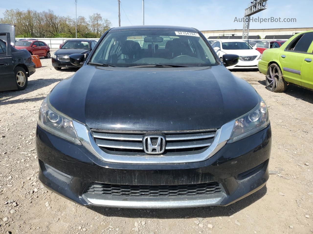 2014 Honda Accord Lx Black vin: 1HGCR2F39EA192179