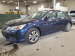 2014 Honda Accord Lx Blue vin: 1HGCR2F39EA226136