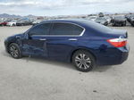 2014 Honda Accord Lx Blue vin: 1HGCR2F39EA239498