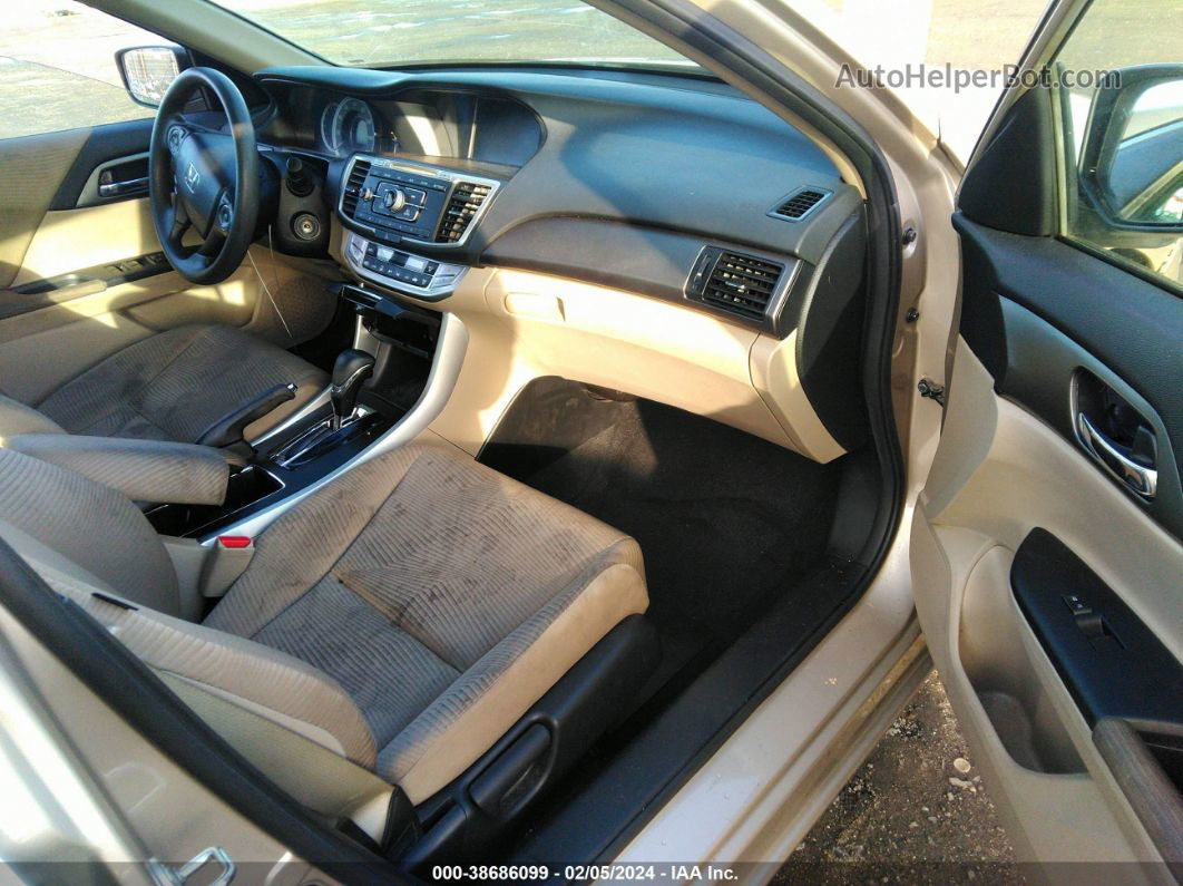 2014 Honda Accord Lx Кремовый vin: 1HGCR2F39EA267334