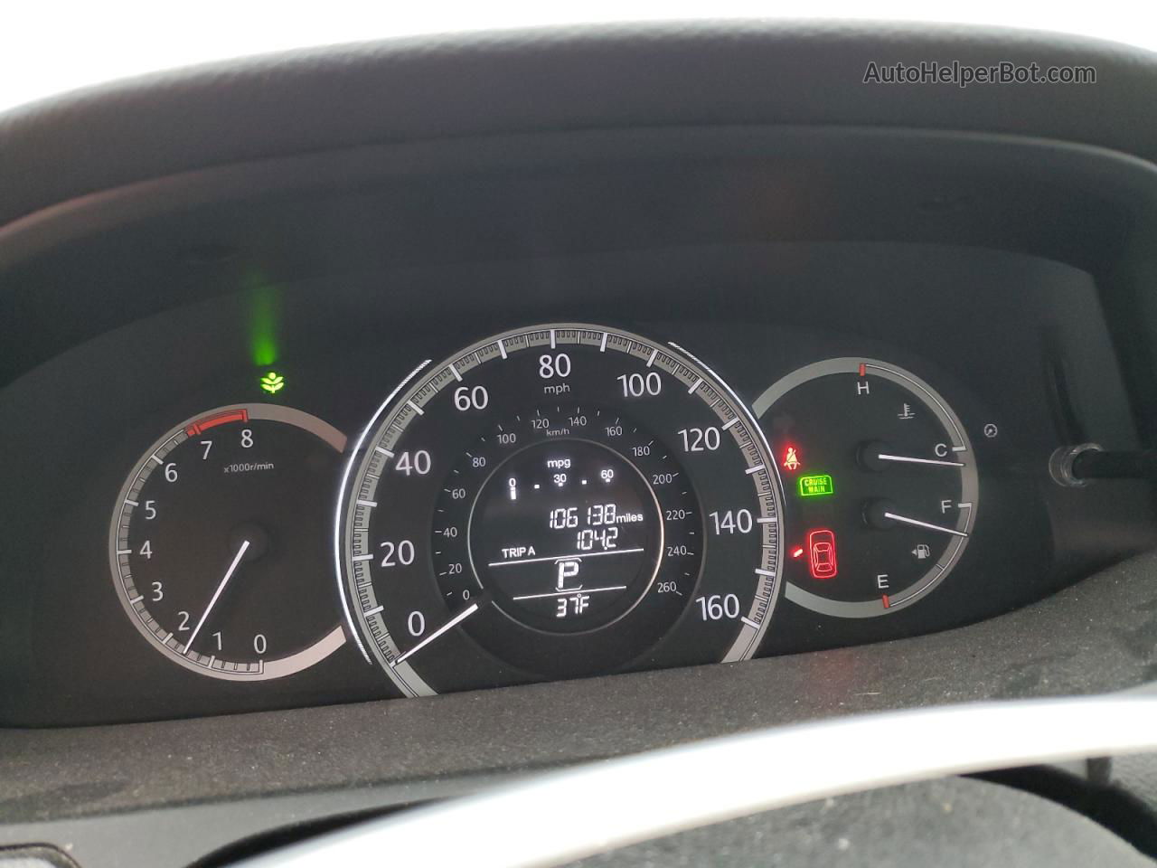 2014 Honda Accord Lx Серый vin: 1HGCR2F39EA284957