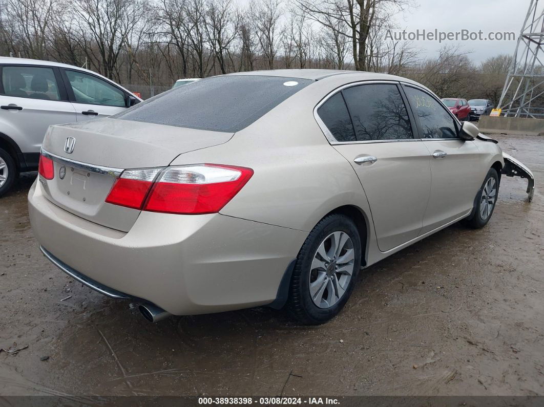 2014 Honda Accord Lx Gold vin: 1HGCR2F39EA307296