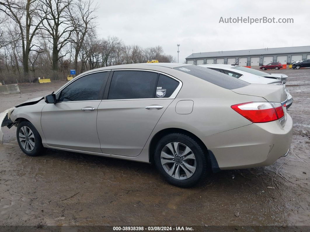 2014 Honda Accord Lx Gold vin: 1HGCR2F39EA307296