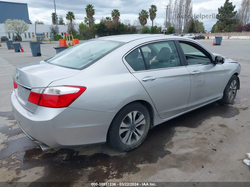 2015 Honda Accord Lx Silver vin: 1HGCR2F39FA005881