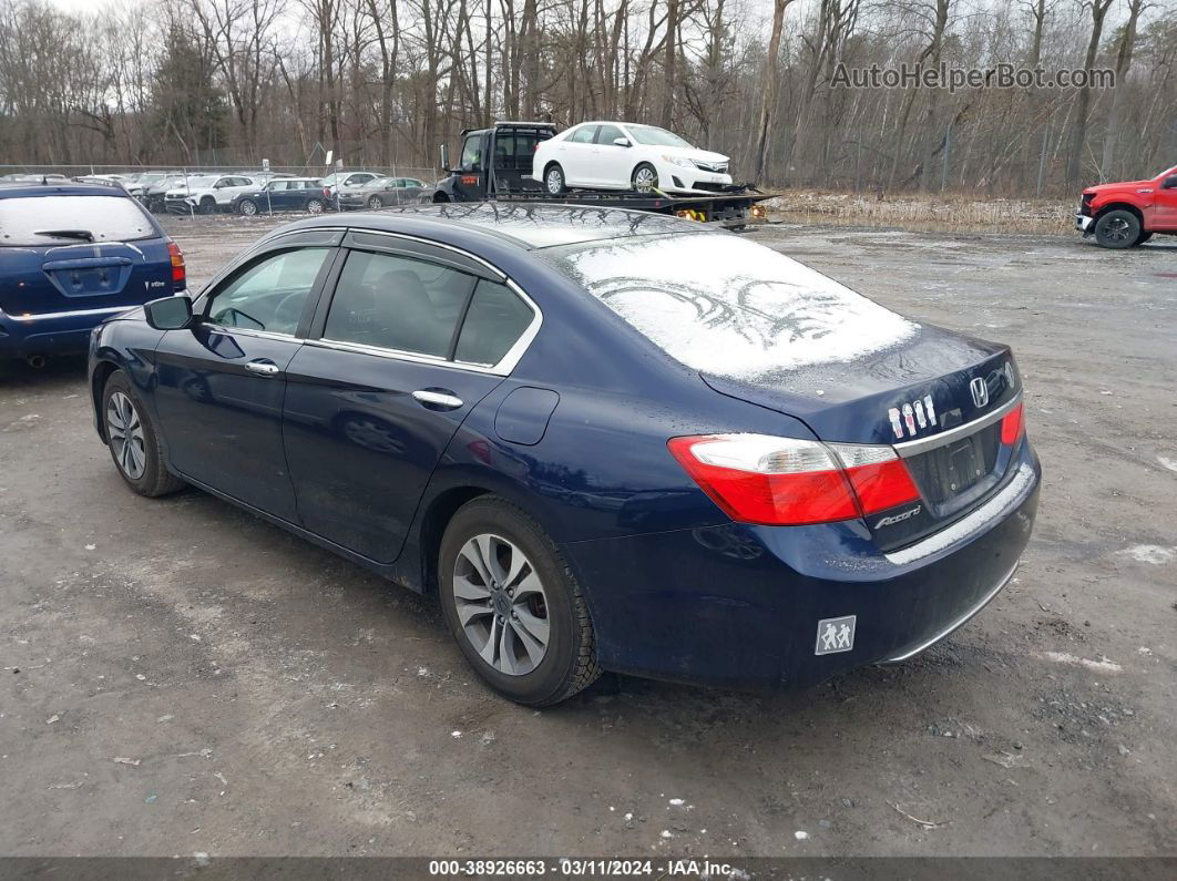 2015 Honda Accord Lx Dark Blue vin: 1HGCR2F39FA007016