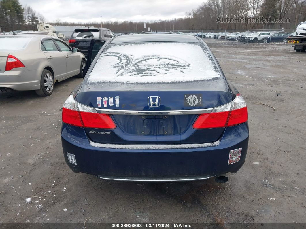 2015 Honda Accord Lx Dark Blue vin: 1HGCR2F39FA007016