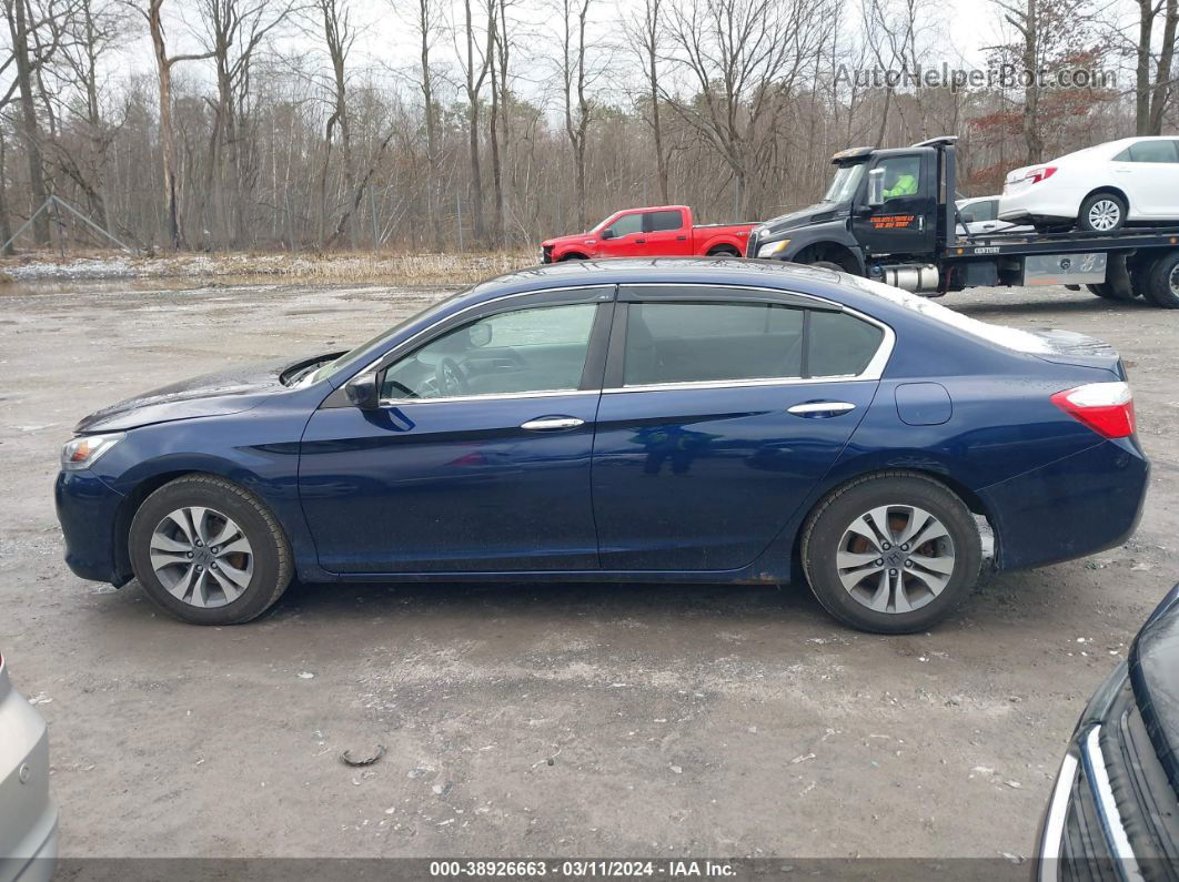 2015 Honda Accord Lx Dark Blue vin: 1HGCR2F39FA007016