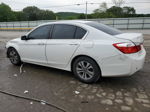 2015 Honda Accord Lx White vin: 1HGCR2F39FA053753