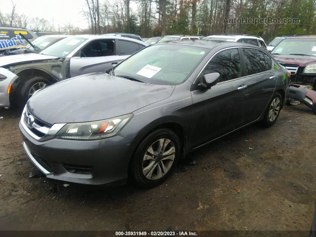 2015 Honda Accord Lx Gray vin: 1HGCR2F39FA057544