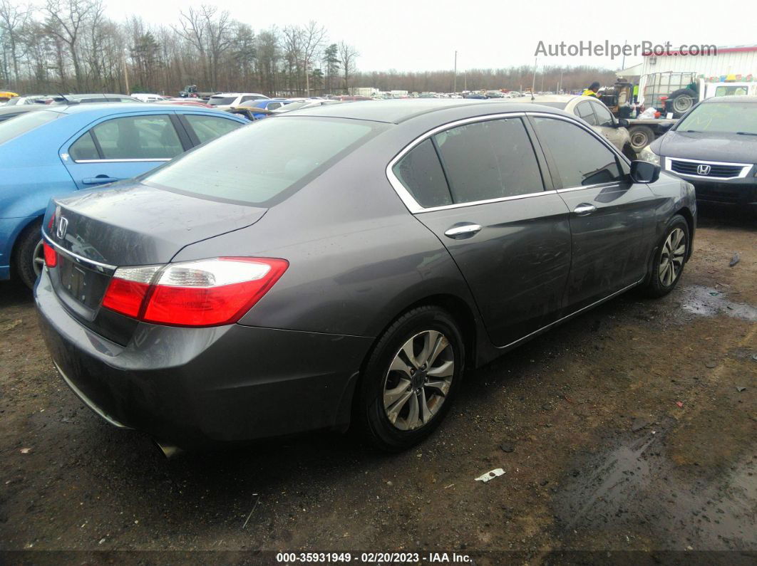 2015 Honda Accord Lx Gray vin: 1HGCR2F39FA057544