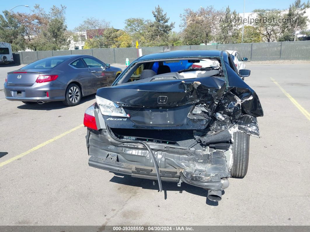 2015 Honda Accord Lx Black vin: 1HGCR2F39FA078183