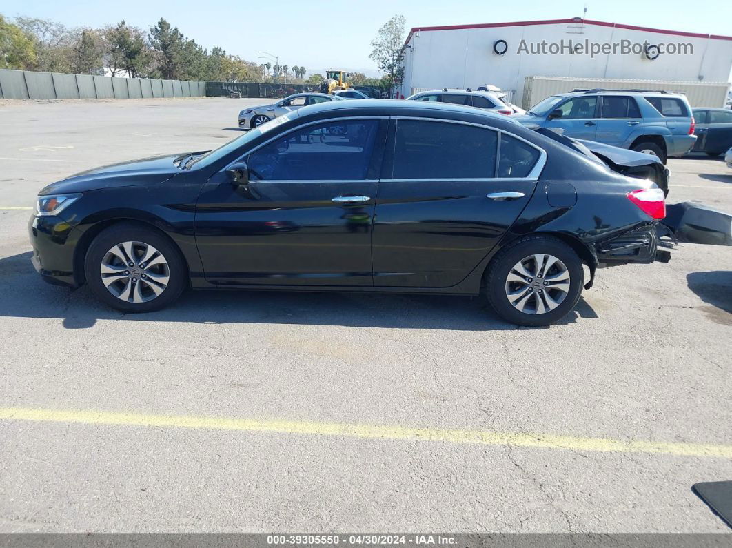 2015 Honda Accord Lx Black vin: 1HGCR2F39FA078183