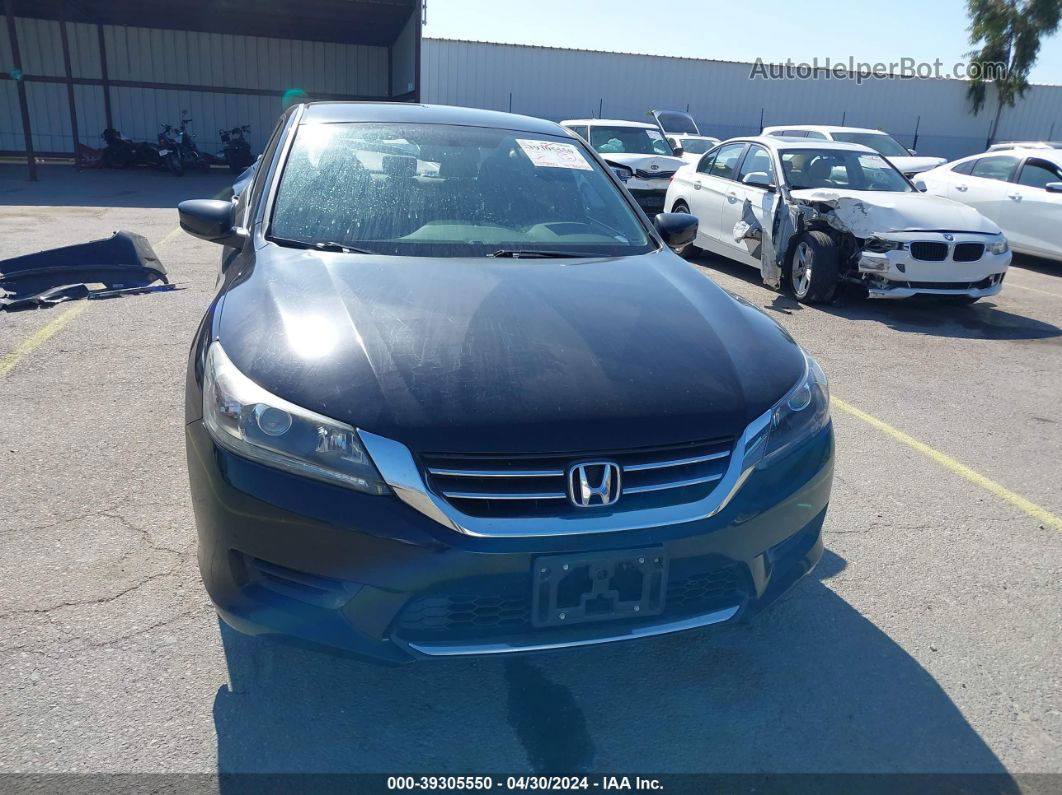 2015 Honda Accord Lx Black vin: 1HGCR2F39FA078183