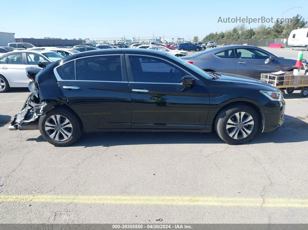 2015 Honda Accord Lx Black vin: 1HGCR2F39FA078183