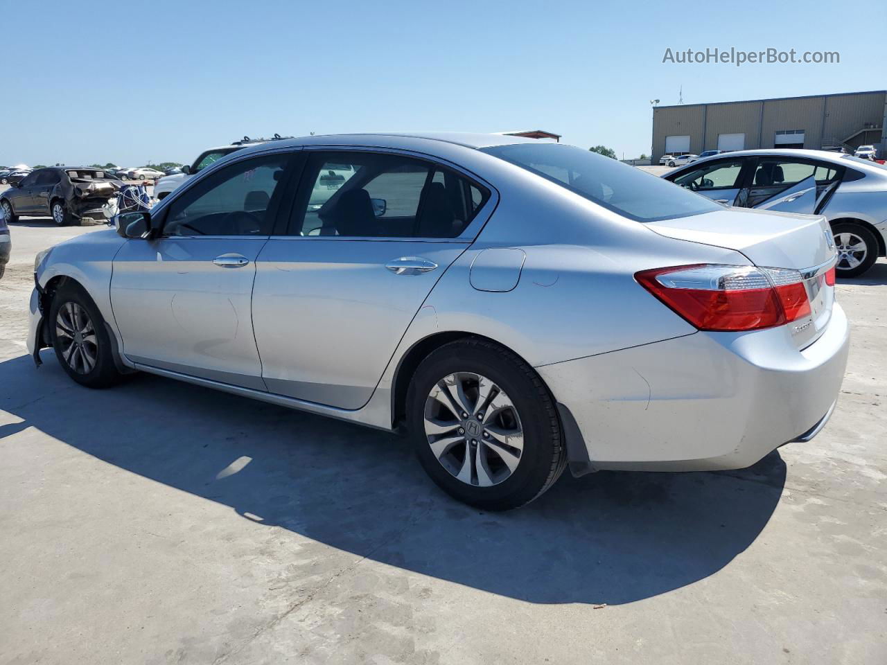 2015 Honda Accord Lx Silver vin: 1HGCR2F39FA156266