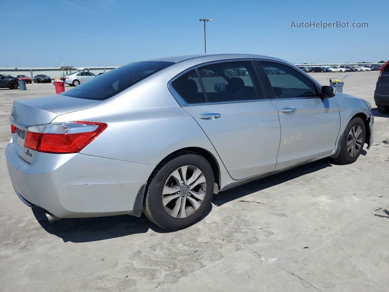 2015 Honda Accord Lx Silver vin: 1HGCR2F39FA156266