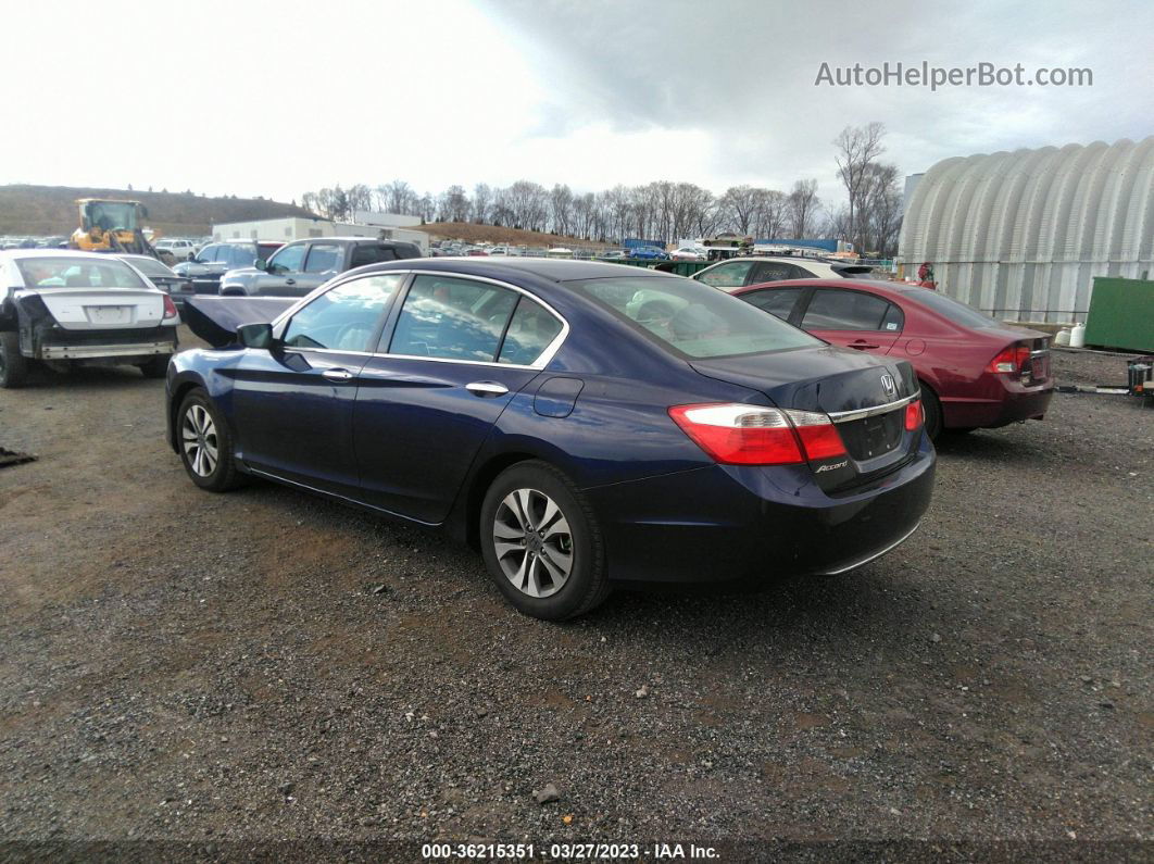 2015 Honda Accord Lx Dark Blue vin: 1HGCR2F39FA173648