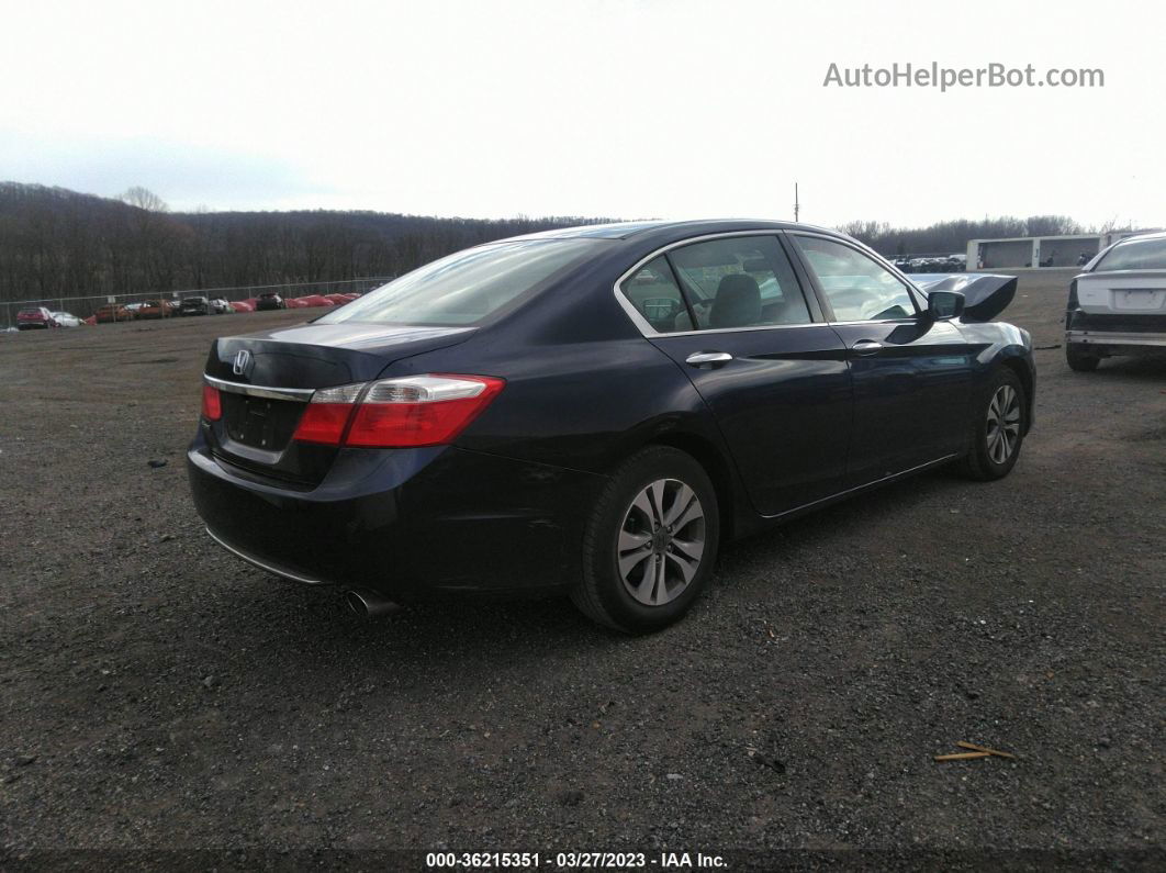 2015 Honda Accord Lx Dark Blue vin: 1HGCR2F39FA173648