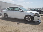 2015 Honda Accord Lx White vin: 1HGCR2F39FA173908