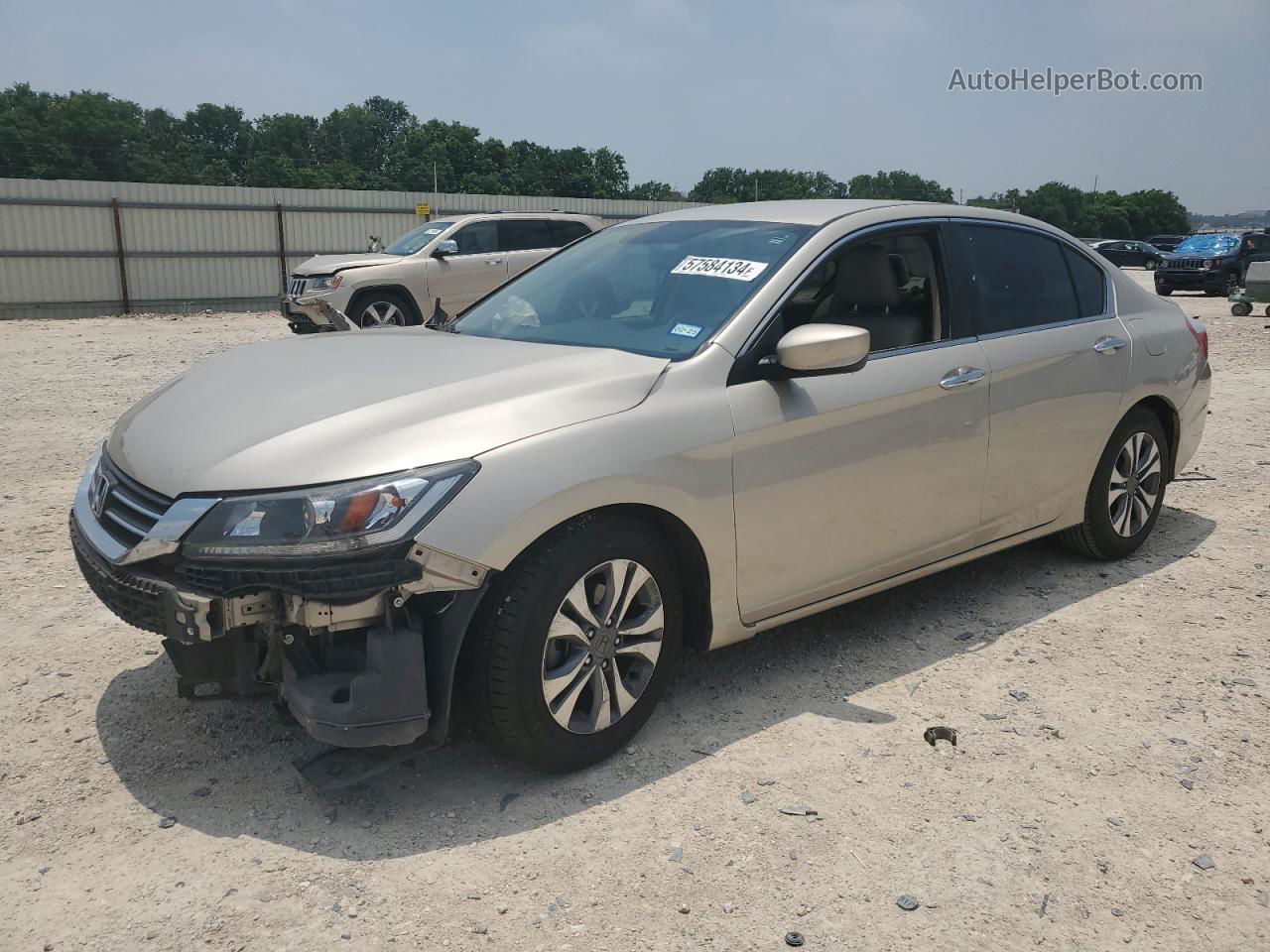 2015 Honda Accord Lx Золотой vin: 1HGCR2F39FA183581